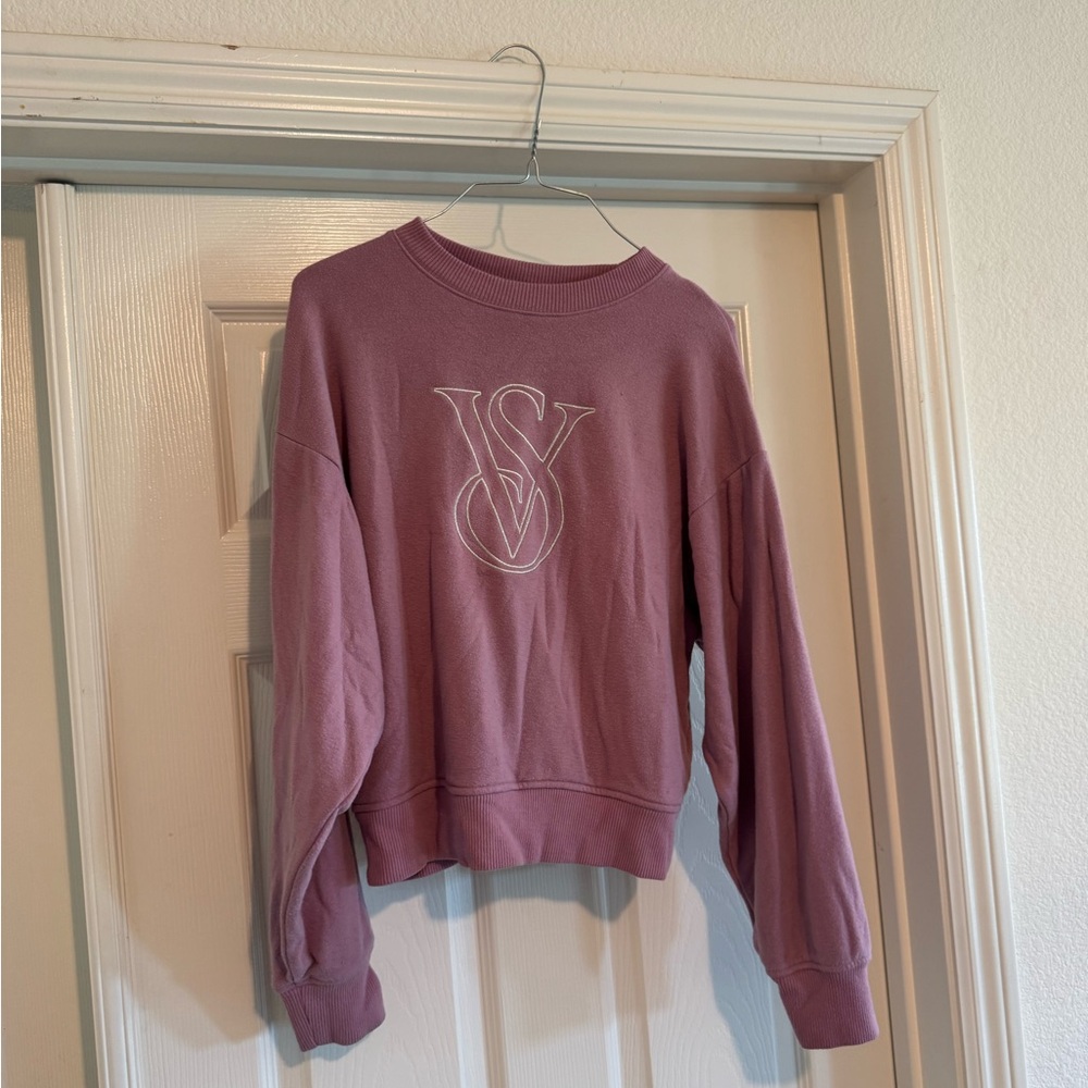 Victoria's Secret VS On Point Pink Logo Sweater XS